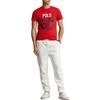 Polo Ralph Lauren Ss23 Logo Letter And Number Print Crew Neck Short Sleeve T-Shirt Men Tops Red MNPOTSH1N821903-600