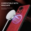 For Huawei Nova 12 12 Pro 12 Ultra 12S PU Leather Magnetic Ring Soft Edge Anti-Drop Anti-Fingerprint Phone Case