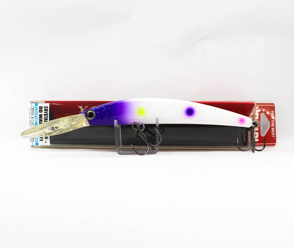 Yo Zuri Crystal Minnow DD Walleye 130 mm Floating Lure R1301-PWB (3655)