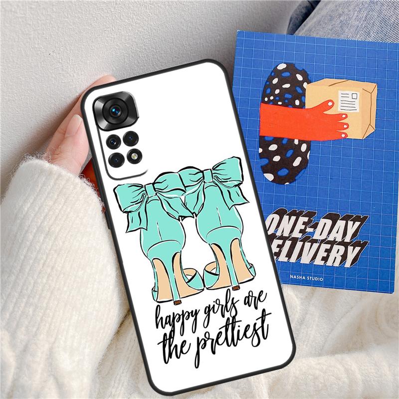 New York Lady Girl Funda For Xiaomi Redmi Note 14 Pro 13 9 10 11 12 9S 10S 11S 12S Redmi 13C 10C 12C 14C Case
