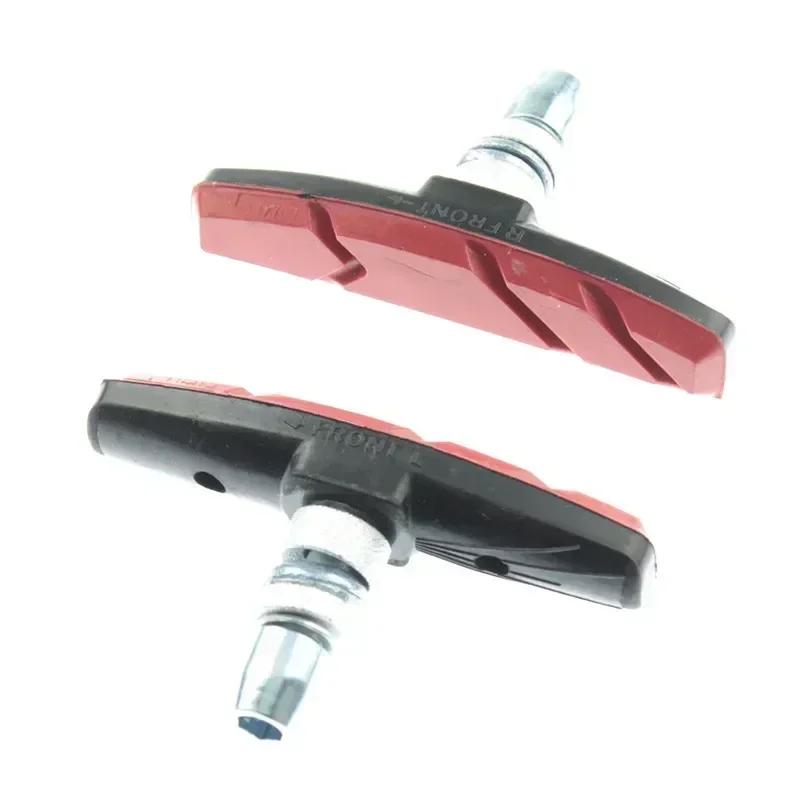 2/4Pcs V Type Silent Brake Pads Shoes Bike Bicycle Bicycle Mountain Dead Speed System Skin