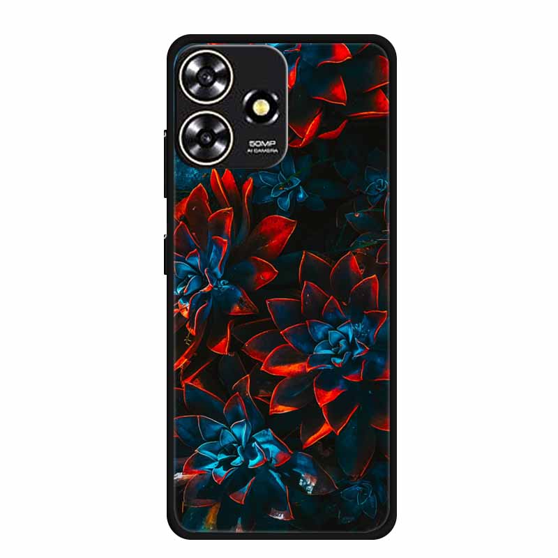 Cool Silicone Cover for ZTE Blade V50 Design 4G Case Printed Fashion Soft Back Cover for Blade V50Design Case Protective Shells