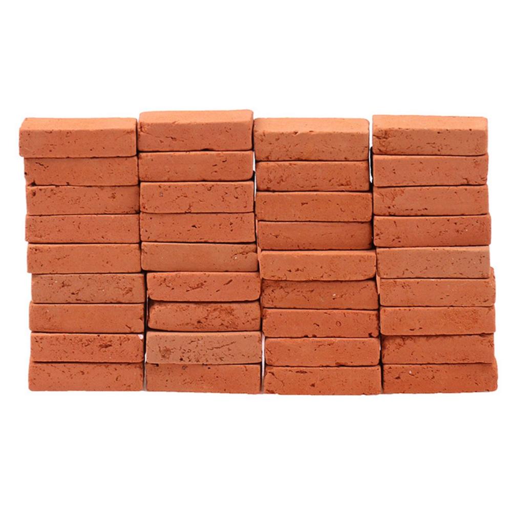 Garden Clay Dollhouse Accessories Landscaping Mini Bricks Miniatures Mini Figurine Tiny Ornament