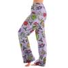 Women  Winter Print Pants Full Length Long Trousers Sports Pants