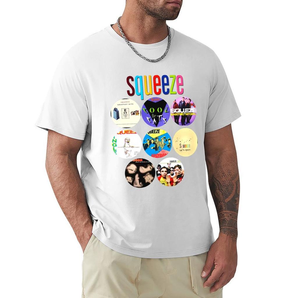 Squeeze Band Essential Shirt Sticker Squeeze Band Hoodie Tshirt Regular Fit Plain Tee Shirt