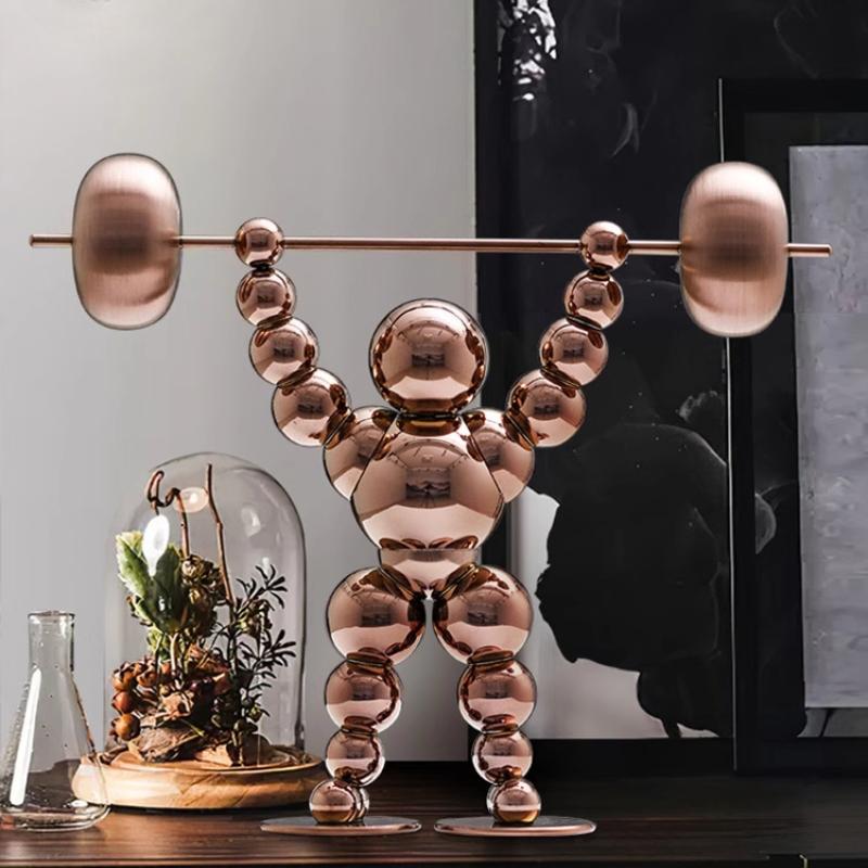 Modern Figurines Creative Desk Accessories Miniature Art Sculptures for Office Original and Funny Ornaments for Living Rooms