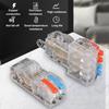 Mini Fast T type Wire Connector Electric Quick Splice Terminals Crimp Non Destructive Without Breaking Cable Insulated Line