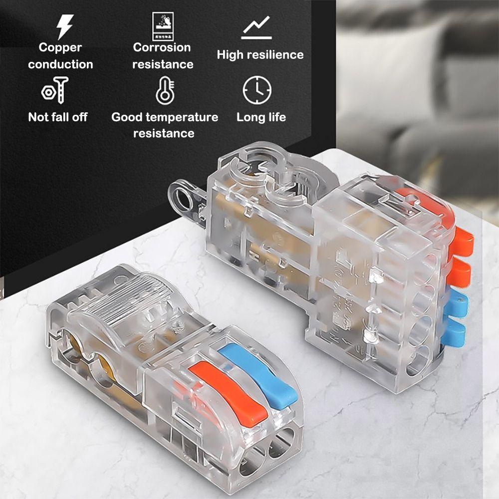 T Type Wire Connector Mini Compact Splice Electrical Connectors Small Wiring Connector  Electrical