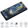 1 Set Starry Moon Colored Keyboard Key Caps Set 108 Keys Waterproof PBT Keyboard Caps Replacement No Fingerprints Computer