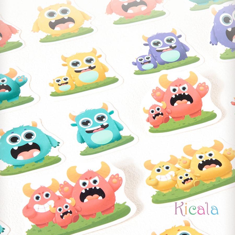 Kid Fun Catch Monster Social Board Game Montessori Color Shape Matching Number Cognition Logice Thinking Clearance Education Toy