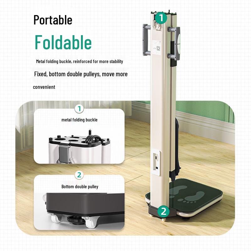 

Meilen Smart Ultrasonic Height & Weight Scale