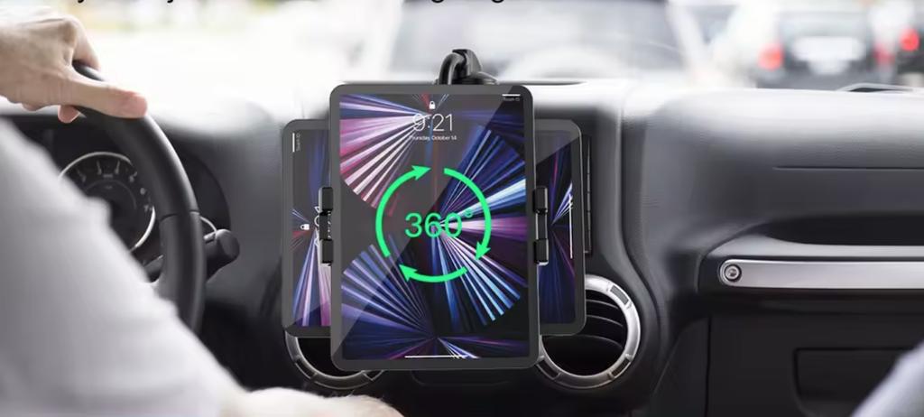 Car holder FOR windshield, cockpit, dashboard FOR tablet, phone