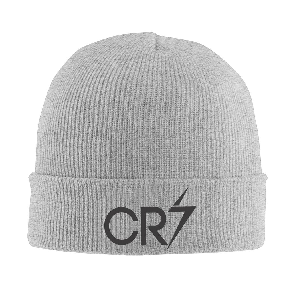 Soccer Legend CR Knitted Hat for Women Unisex Skullies Beanies Winter Hats Acrylic Warm Melon Cap