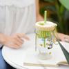 Shanzhongshan Panda Tea Infuser Straw Glass Cup