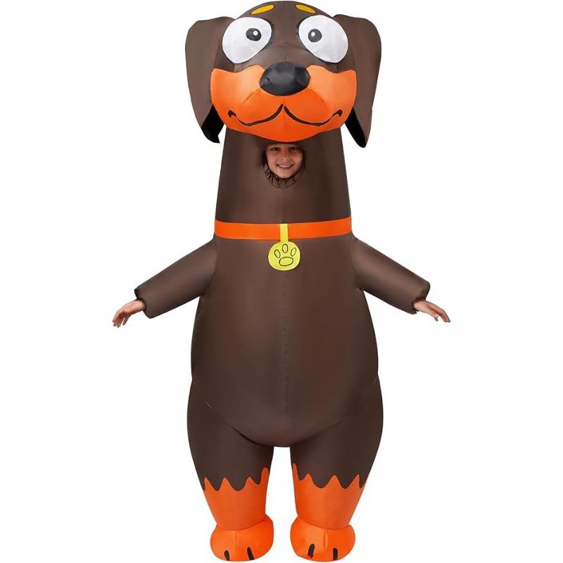 Adult mascot inflatable Halloween costume inflatable cartoon animal inflatable suit Halloween, birthday gift cosplay party