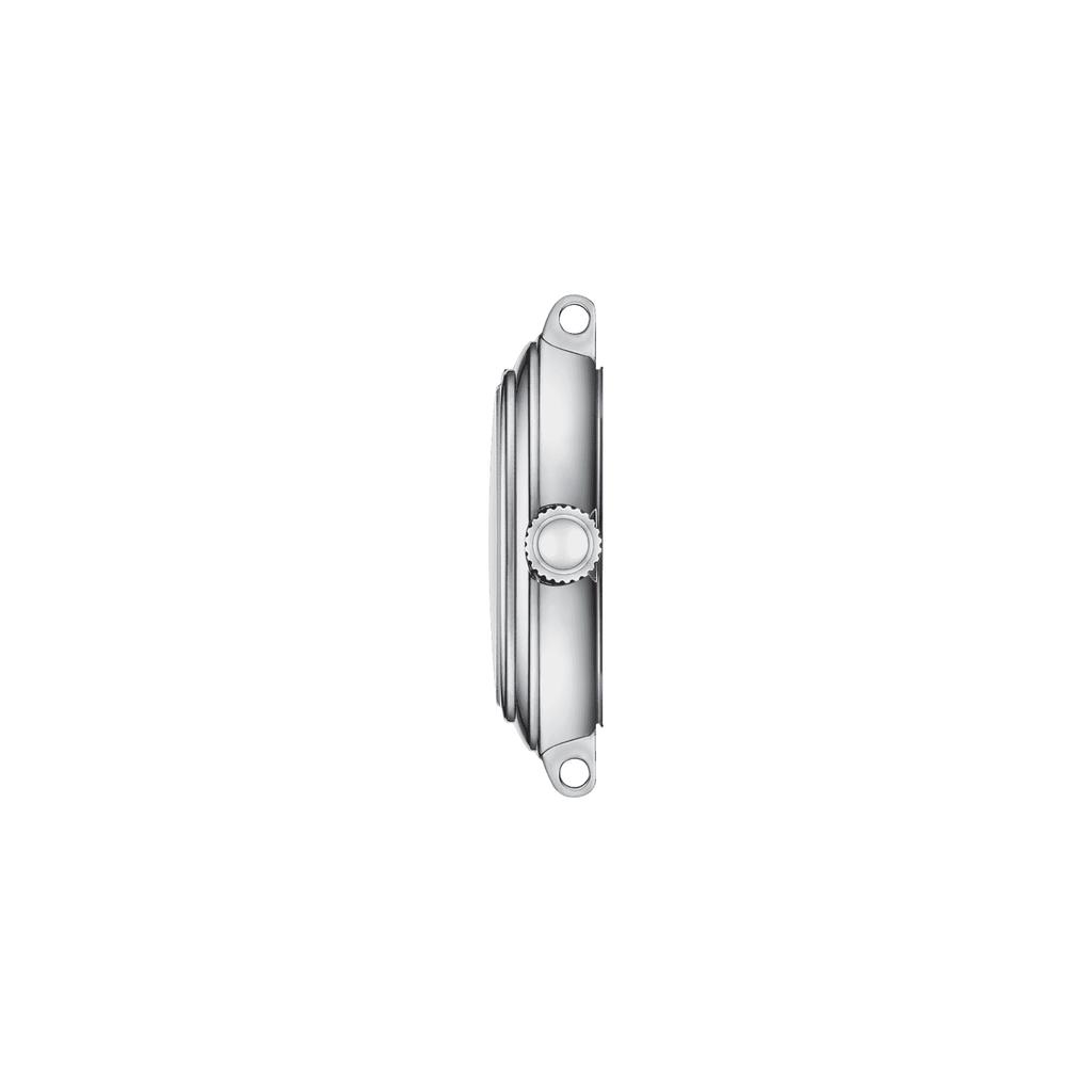 Tissot Leather Strap white mother of pearl Dial Men's Fashion Watch T126.010.16.113.02