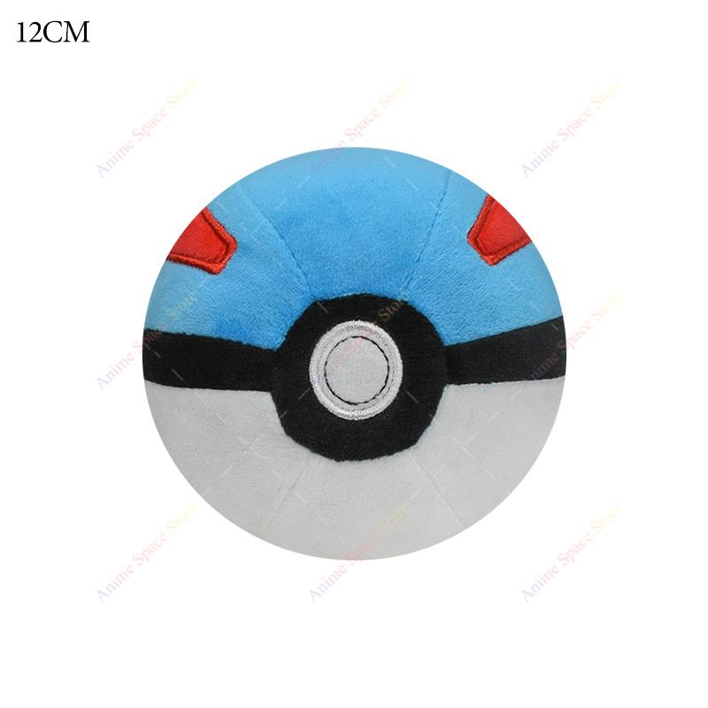 Anime Cute Master Ball Plush Toys Ultra Great Premier Ball Beast Ball Soft Stuffed Plushies Doll Collectible Gift For Fans