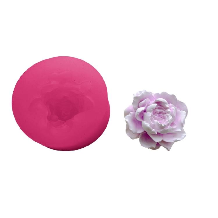 3D Jasmine Flower Silicone Mold Fondant Cake Border Moulds Chocolate Mould 1