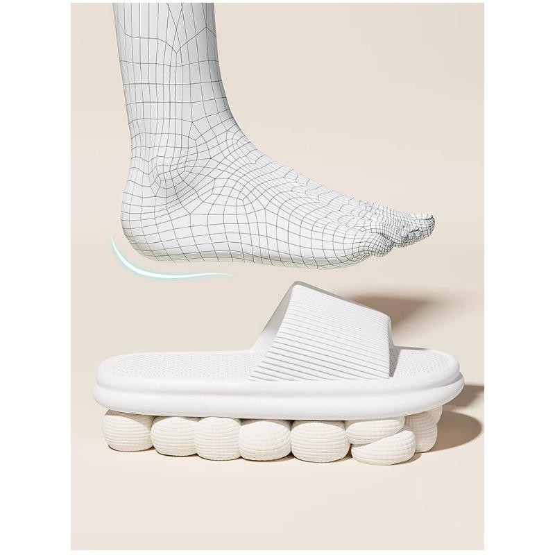 Ciabatte Estive da Uomo, Pantofole Antiscivolo da Donna per Interni, Casa, Bagno, Sandali Casual da Esterno per la Casa