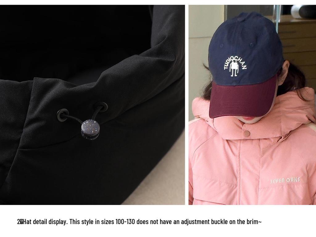 Girls' Winter Down Jacket: Mid-Length, Thickened, 90% Down, Suitable for Medium and Large Sizes - Style 2025.