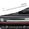 12x Center Console Trim Getriebe Shift Panel Abdeckung Rahmen Aufkleber Für BMW 5 6 7 Serie 5GT F10 Chrome Interior Taste kappe