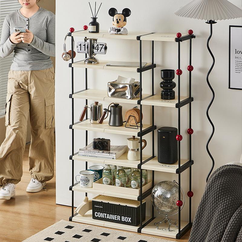 3/5/7/9 Tier Free Standing Shoe Rack, Shoe Storage Organizer Rack,Shoe Rack with Shoe Bags, Stackable Shoe Organizer, Shoe Shelf Stand for Entryway