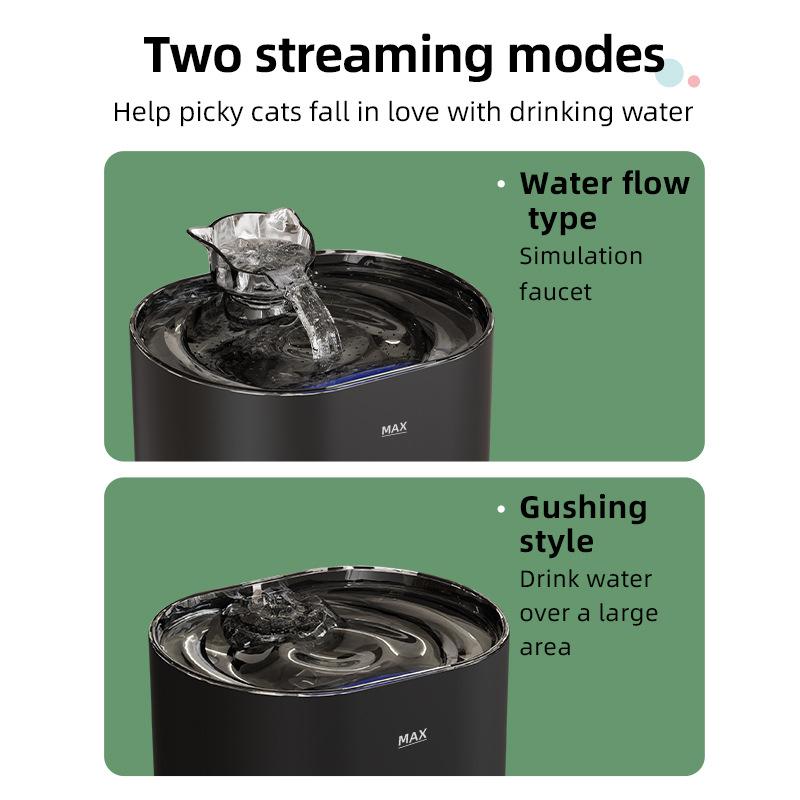 Automatic Circulating Pet Water Fountain Filtered Drinking Fountain for Cats Dogs Pet Water Feeder
