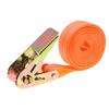 Heavy Duty Ratchet Tie Down Straps High Tensile Webbing Rustproof Metal Buckle for Camping Gear Securing