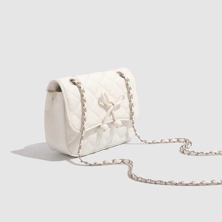 2025 New Style Bag Quilted Chain Small Square Bag High-End Fashion Versatile Shoulder Crossbody Bag for Women Trendy