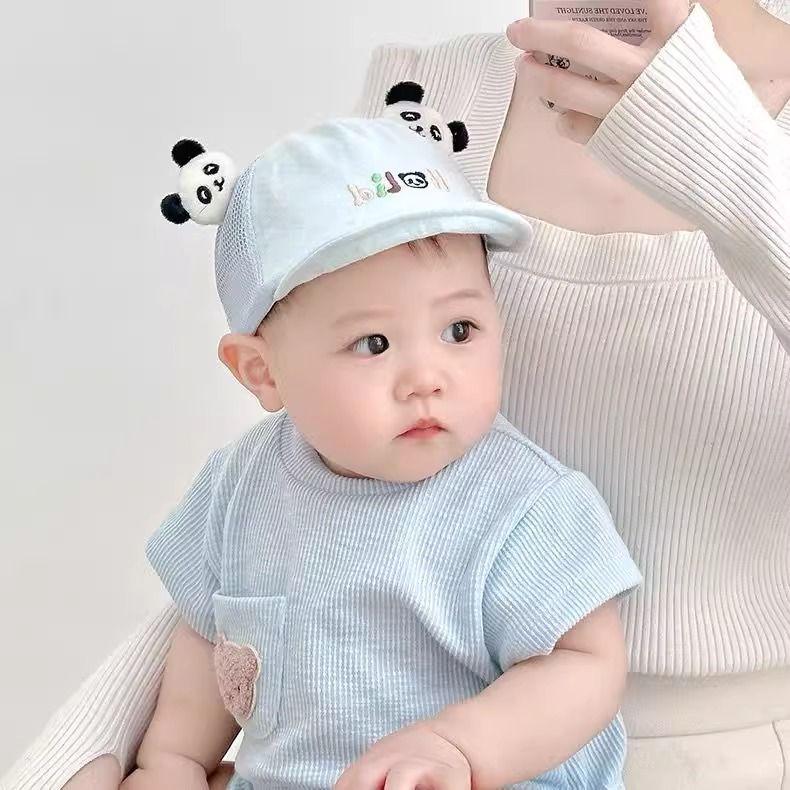 Casquette de Baseball Ultra-Mignonne en Maille pour Bébé - Chapeau d'Été Respirant pour Garçons