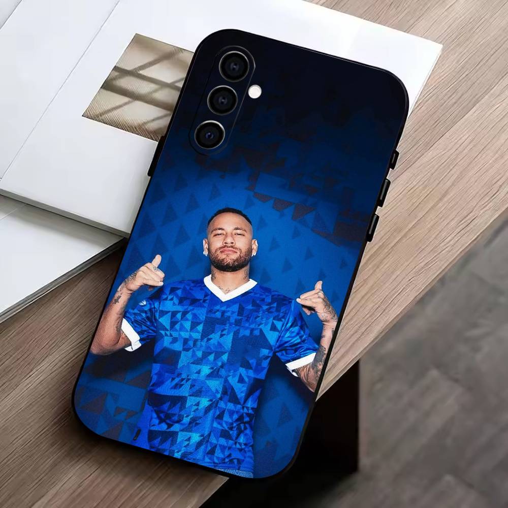 F-Football N-NeYmAr 10 Phone Case Black Silicone Soft For Samsung Galaxy A73,A72,A71,A70,A53,A52,A51