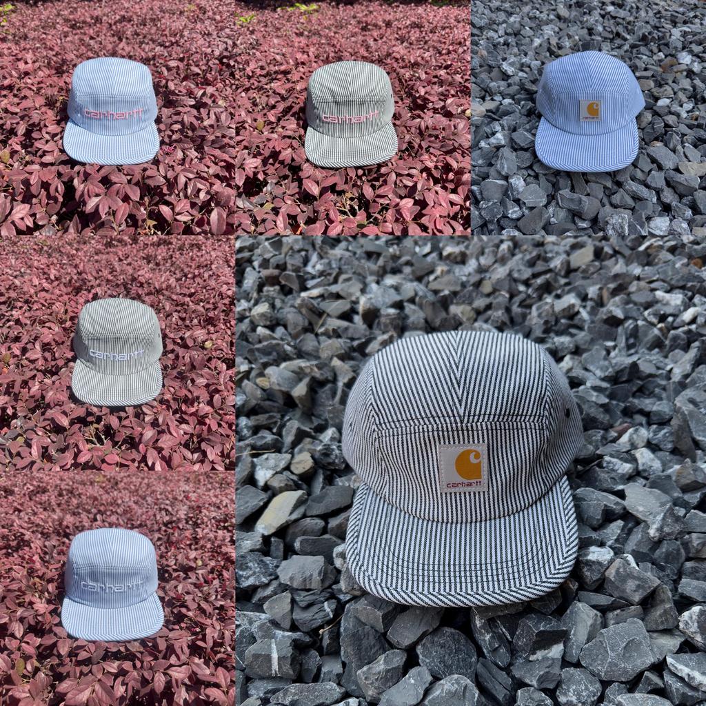 Carhartt Vintage Cotton Baseball Cap With Embroidered Logo For Streetwear Style