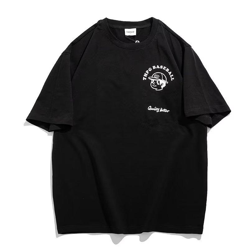 Хлопковая футболка с короткими рукавами — фото 5