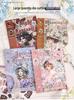 Yue Zhen Retro Journey Die-Cut Sticker Book for DIY Journals