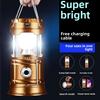 Solar Rechargeable Camping Emergency Lighting Super Bright Tent Horse Light