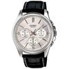 Casio MTP-1375L-7A Men's Watch Leather Band Analog Design Water Resistant