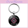 Stijlvolle Redding Brandweerman Embleem Sleutelhanger Edelsteen Zinklegering Sleutelring Modern Accessoire
