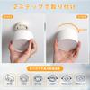 Szbritelight Compact Mini Ceiling Light, 60W Equivalent (10W), 850lm, 3000K, Compact, Energy-Saving, Easy Installation, No Construction Required, LED