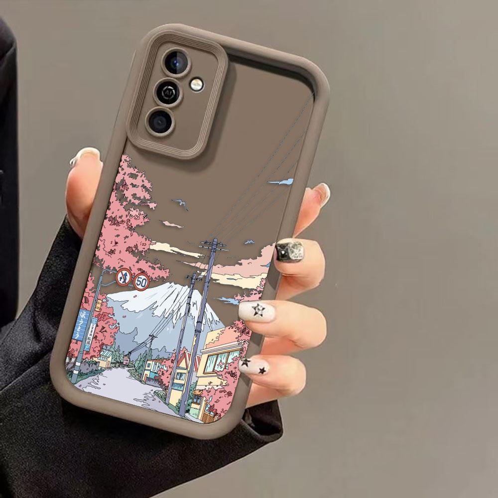 Sunset Scenery Phone Case For Samsung A13 A15 A16 A17 A22 A23 A26 A32 A33 A36 A35 A24 A14 A51 A52 A53 A54 A55 A71 A72 A73 Case