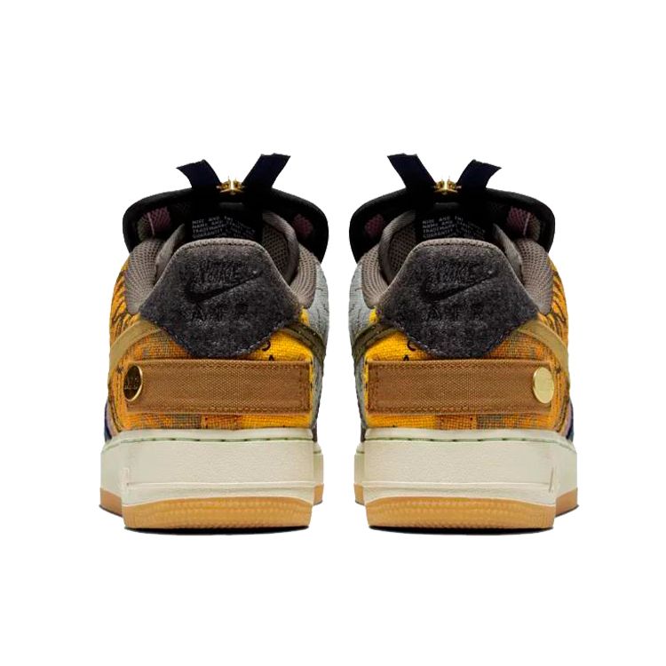 Travis Scott x Nike Air Force 1 Low Cactus Jack Sneakers Unisex Multicolore Bronzo Opaco Fossil CN2405-900