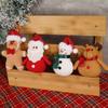 Christmas Tree Ornaments Xmas Decorative Hanging Ornaments Santa Reindeer Snowman For Holiday Party Decor Kids Gifts