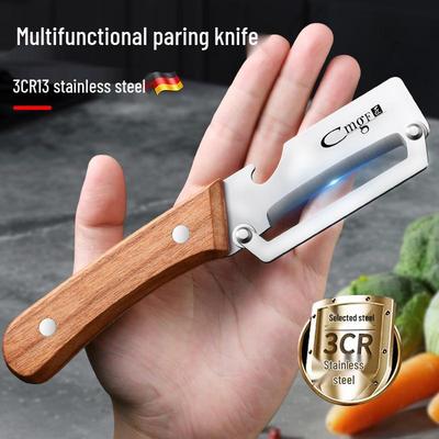 Stainless Steel Sugar Cane Peeler: Commercial-Grade Tool for Peeling Pumpkins and Lettuce