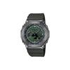 All Metal Series Octagonal Slim Simple Fashion Quartz Movement Resin Strap Watch Men Watches Green GM-2100B-3AJF