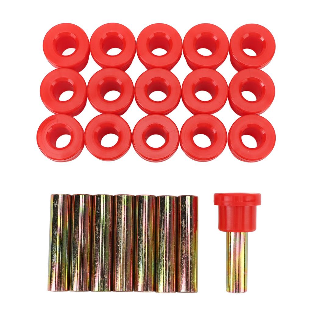Spring Bushing Kit 1015583 Golf Cart Rear Leaf Spring Polyurethane Bushing and Sleeves Replacement for E‑Z‑GO TXT