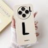 Cover For Redmi 14C 14R Case Simple Fashion A-Z Letter Pattern Design Silicon Shockproof Funda For Xiaomi Poco C75 4G Back Cover