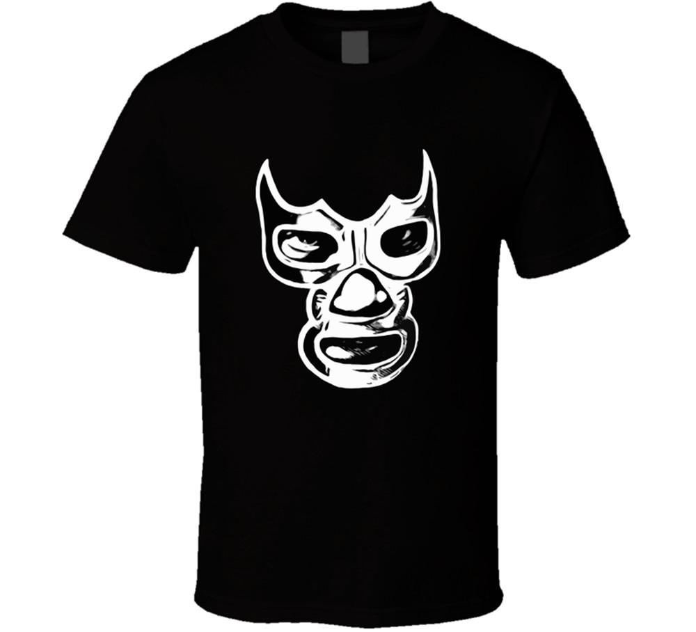 

El Luchador, Blue Demon, Wrestler Mask Fight Sport Fan T Shirt Tee Gift New 2XL