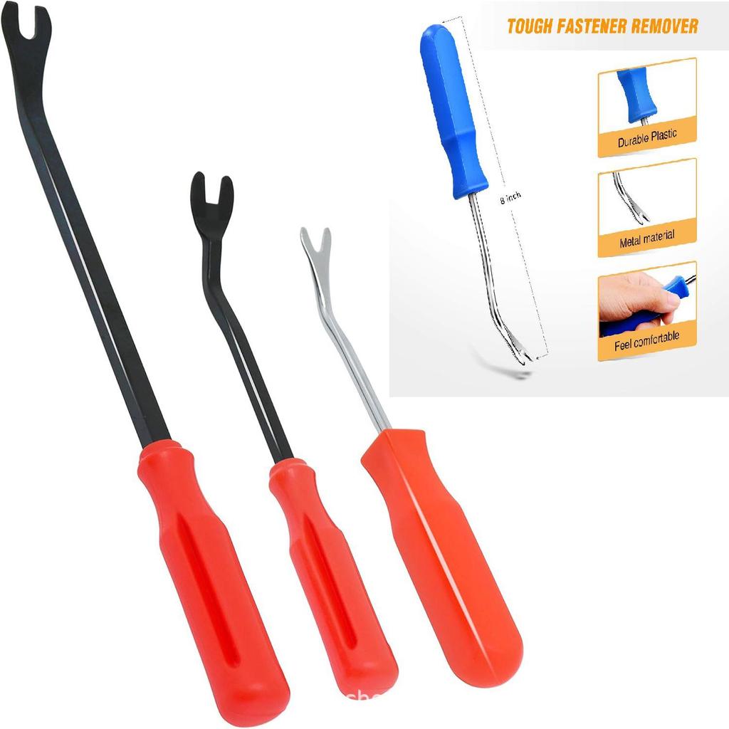 6-inch & 8-inch Car Headlight Plastic Buckle Pliers with Screwdriver for Door Panel & Clips Repair