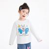 Girls' Cartoon Print Long-Sleeve T-Shirt