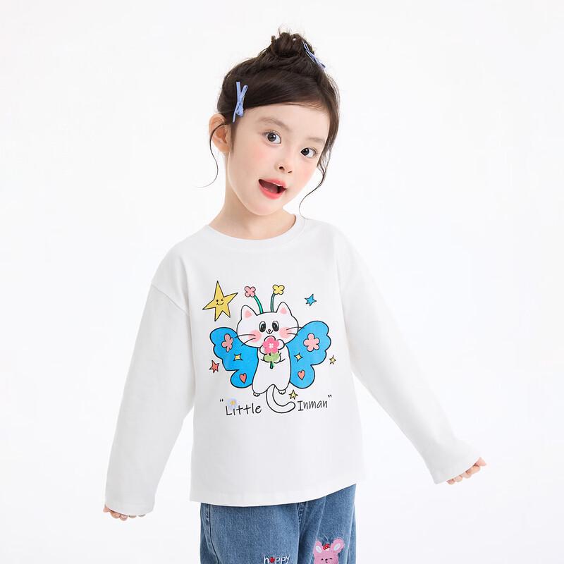 Girls' Cartoon Print Long-Sleeve T-Shirt