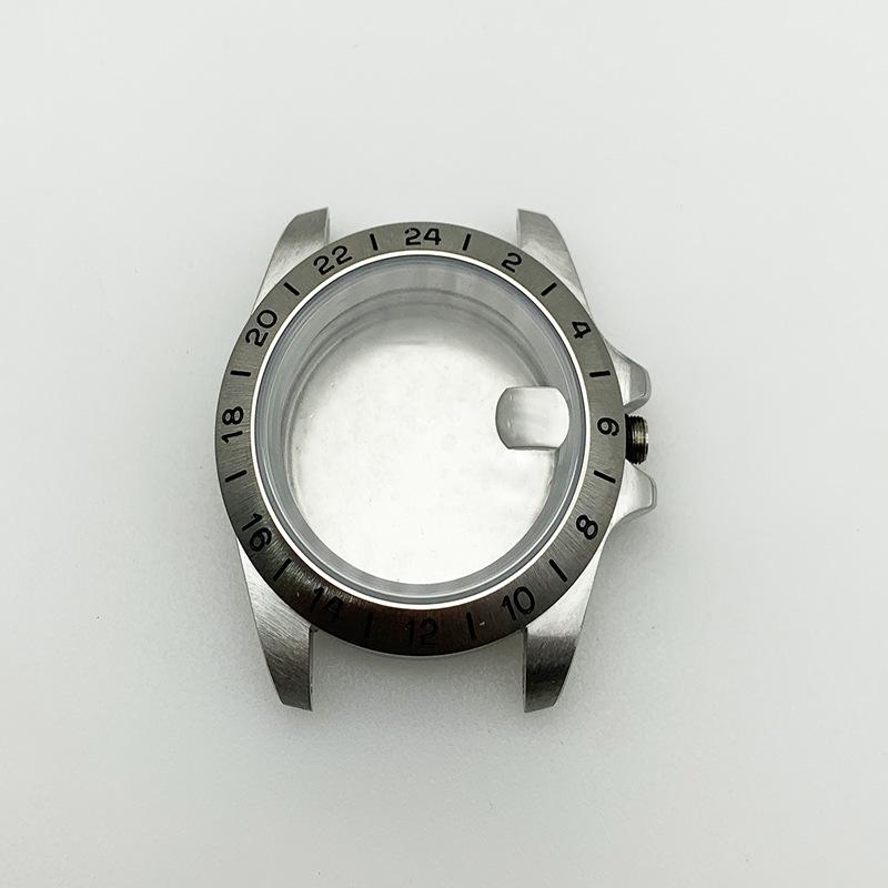 Modified EXP39MM Stainless Steel Submariner Case with Sapphire Cyclops for NH35/36 Movement